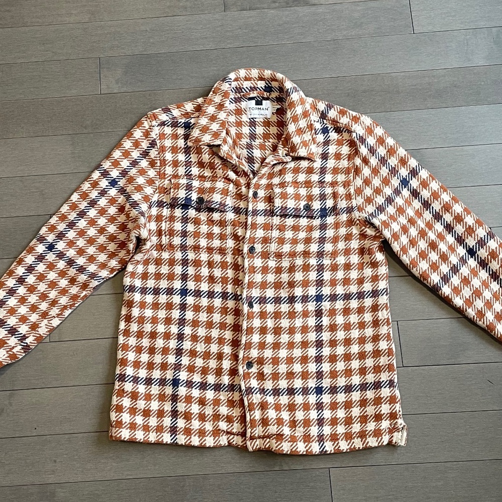 Heavyweight Plaid Topshop Shacket